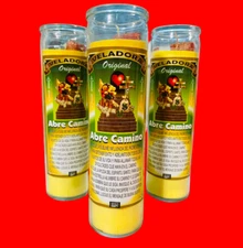 2x SET- ABRE CAMINO VELADORAS - OPEN ROAD FIXED CANDLE