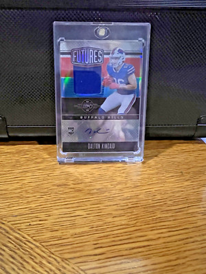2023 Panini Legacy - Futures Patch Autographs Dalton Kincaid #FAPS-11 Silver...
