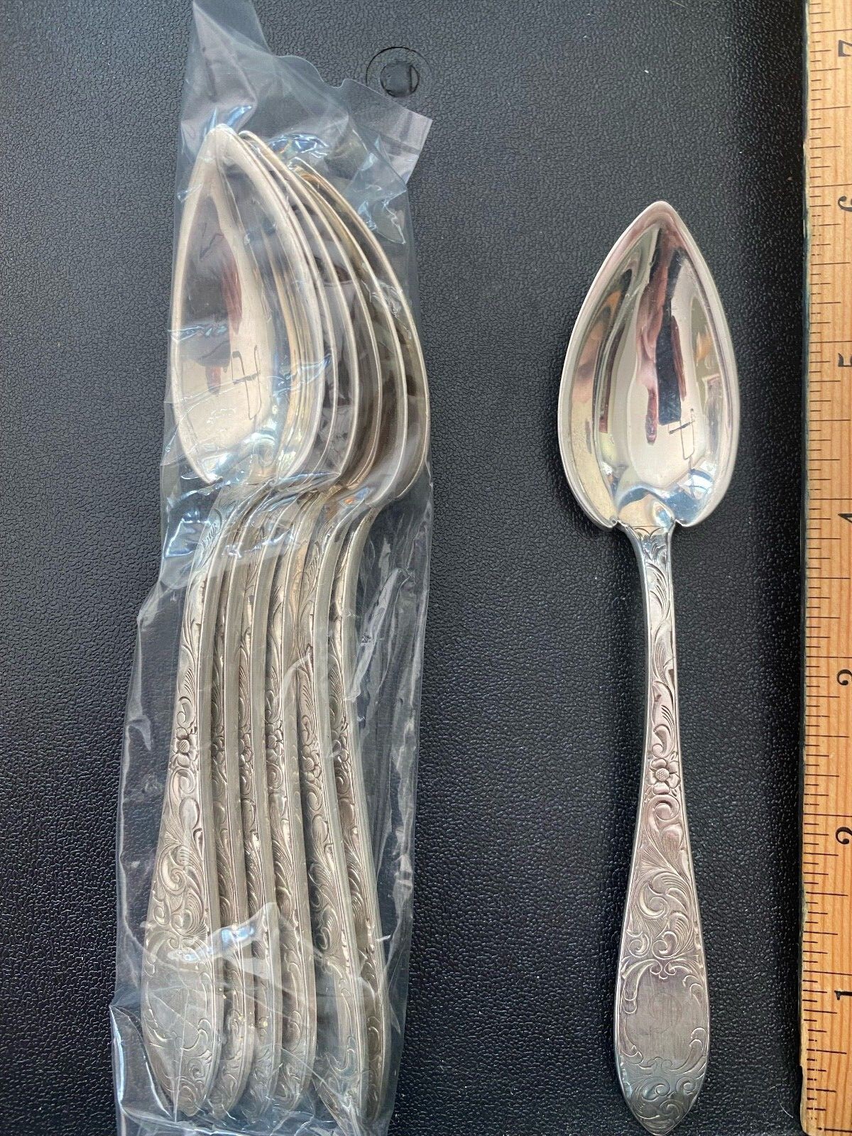1 SCHOFIELD LORRAINE STERLING SILVER  7 AV. GRAPEFRUIT CITRUS SPOONS  PRICE EACH