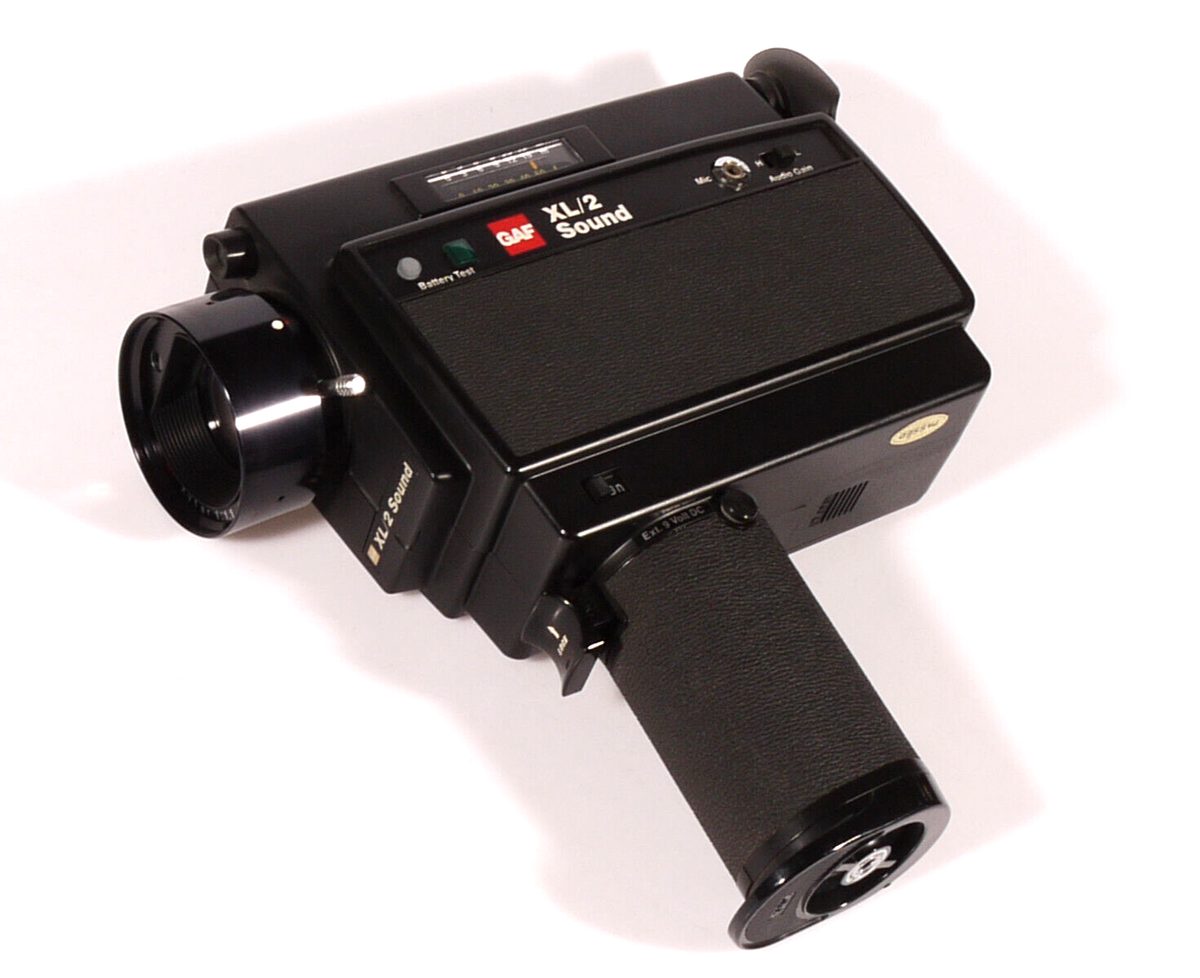 GAF XL/2　サウンドスーパー8ムービーシネマ　8mm filmカメラ GAF XL/2 Sound Super 8 Movie Cine Camera – Film Camera Store