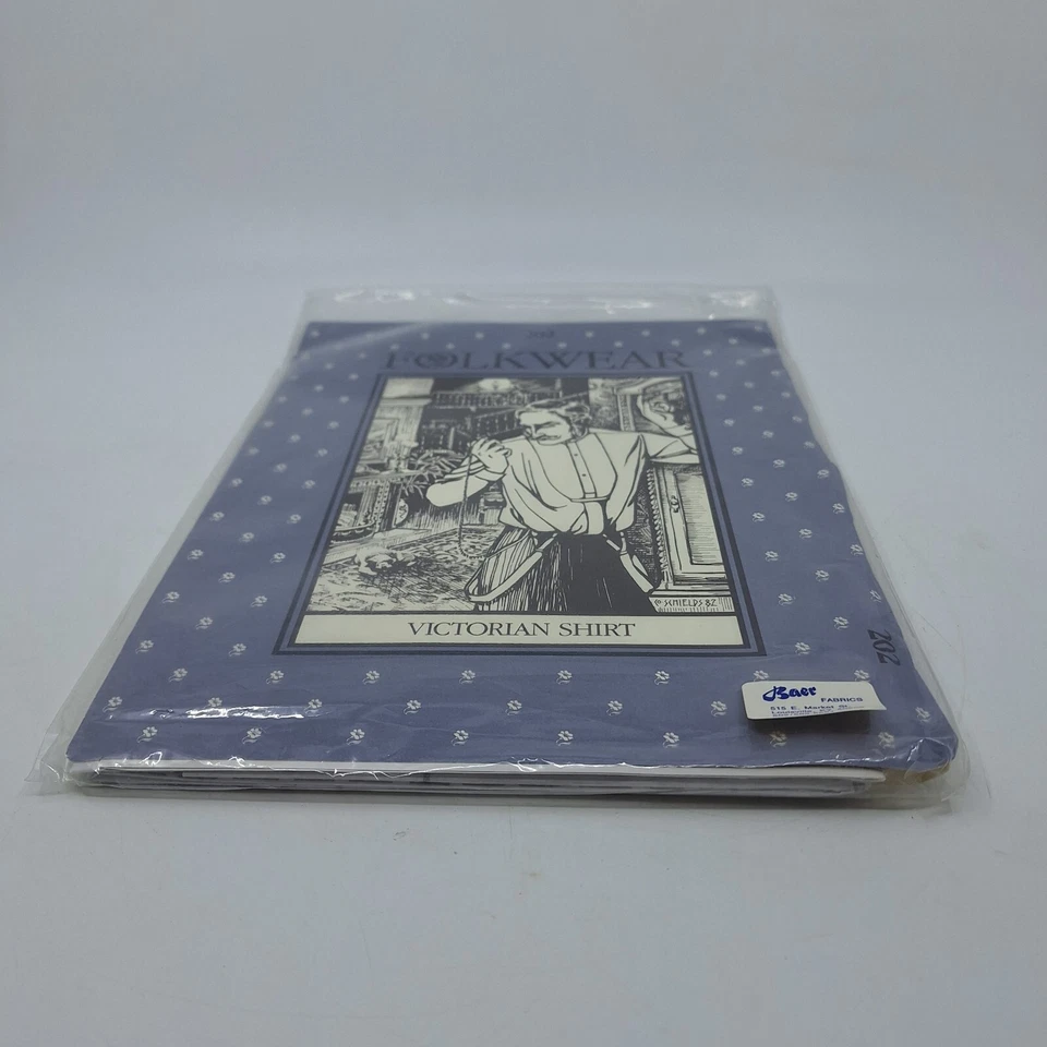 Folkwear Victorian Shirt 202 Overshirt Nightshirt Tunic M&W XS S M L XL Uncut M3 - Image 4 of 4