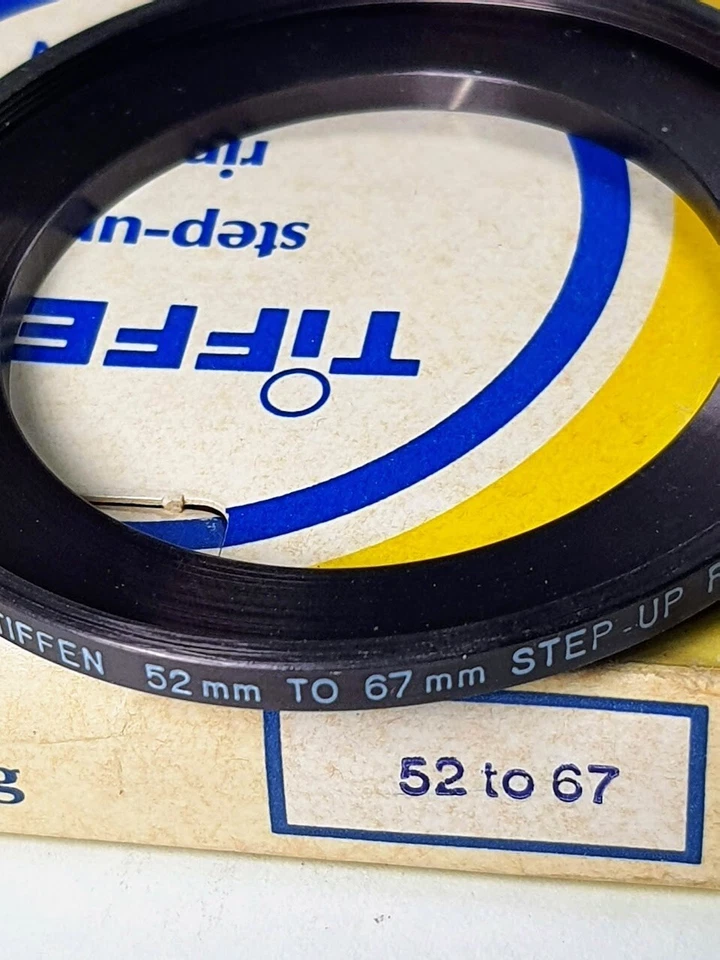 TiFFEN 52-67mm Metal Step Up Stepping Lens Filter Adapter Ring 52mm-67mm E52-E67 - Image 4 of 4
