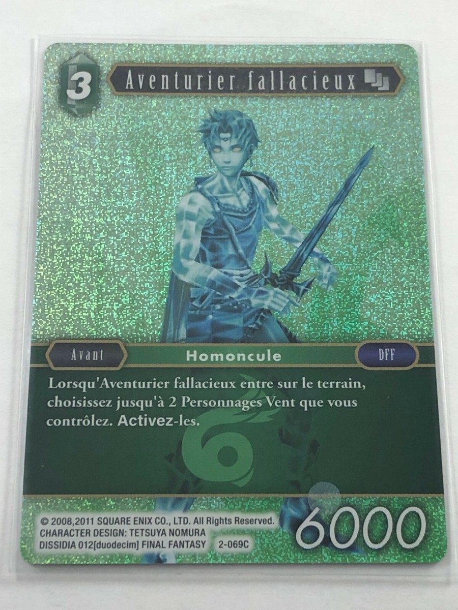 Final Fantasy Card - FFTCG - Fallacious Adventurer - Foil / Holo