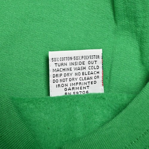 Vintage Rich Tee's Youth L/M Kelly Green Sweatshirts - Lot of 2 - 4435 - Picture 7 of 7
