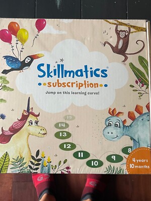 Skillmatics  Subscriptions Box- AGE 4 Years 10 Month