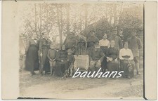 Foto Soldaten-Bevölkerung  Landwehr  Pionier-Komp.2 1.WK (d80)