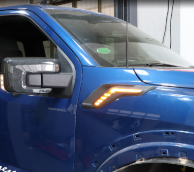 For Ford F150 F-150 RAPTOR 2022-2023 Daytime Running Light Side LED Light Sets D