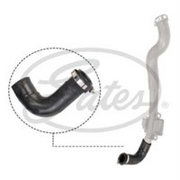 Gates Ladeluftschlauch Passend FüR Renault Kangoo Express FW0/1_ 1.5 Dci