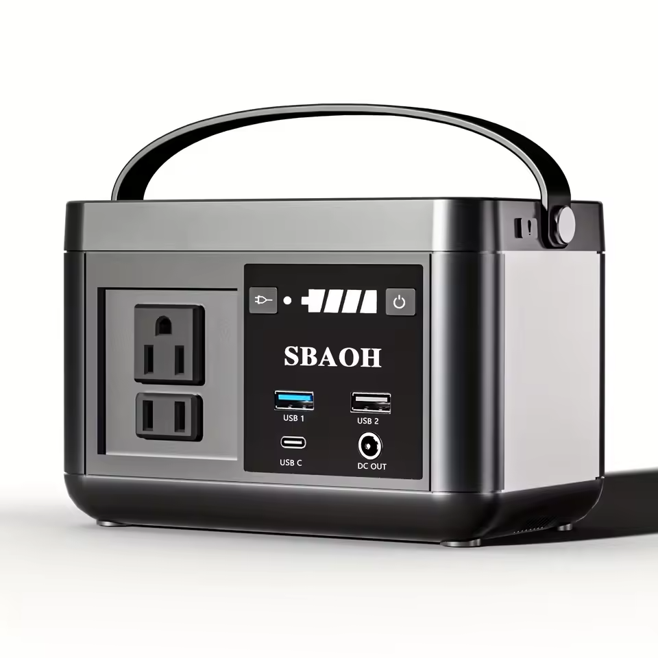 SBAOH P86 Portable Power Station - 88.8Wh LiFePo4 Solar Generator