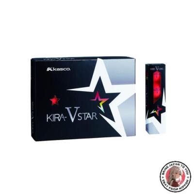 NEW Casco (KASCO) Golf ball KIRA STAR V Kirasta V Unisex Kirasta VN Red optimal