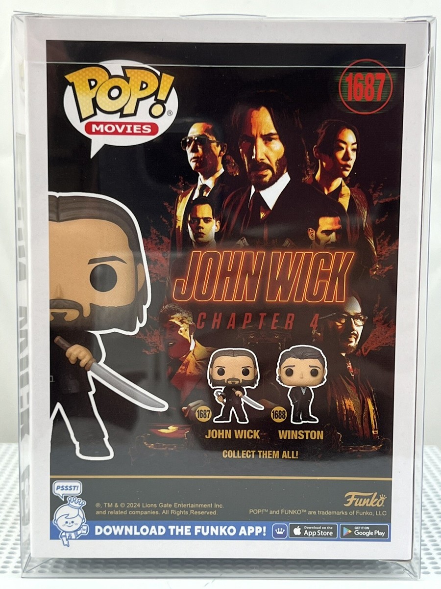 新品　Funko POP! ジョン・ウィック シリーズ 4体セット　オマケ付き Amazon.com: Funko POP! Movies: John Wick 4 - Winston