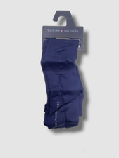  39 Tommy Hilfiger Men's Blue Solid Silk Pocket Square