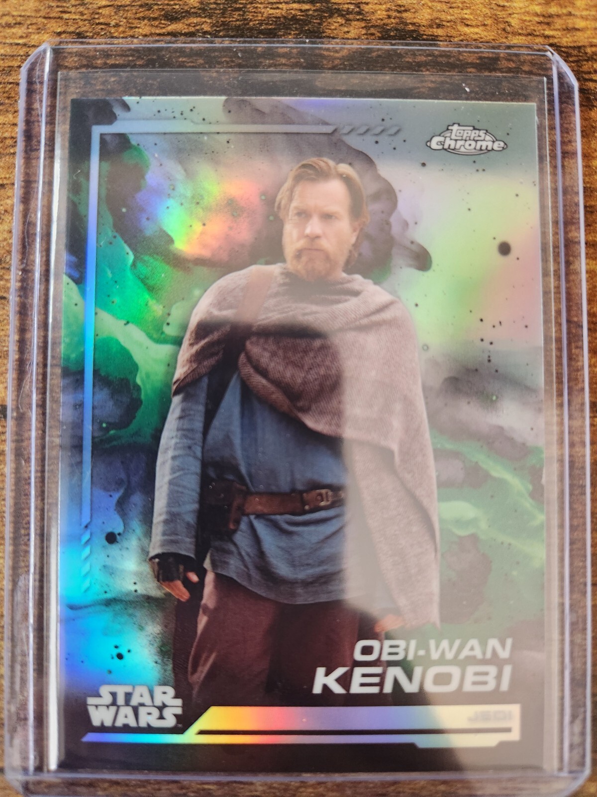 2024 Topps Chrome Star Wars Obi-Wan Kenobi Rainbow Refractor #67 Jedi