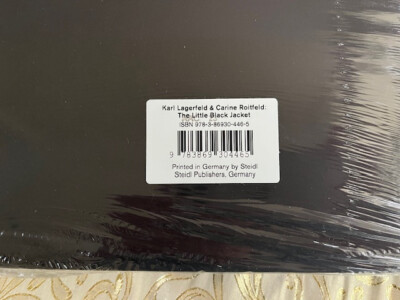 アート・デザイン・音楽 THE LITTLE BLACK JACKET STEIDL CHANEL The