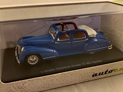 Autocult 43 ATC05046 Citroen Traction Avant 11 BL Spohn blue France 1948 1/43
