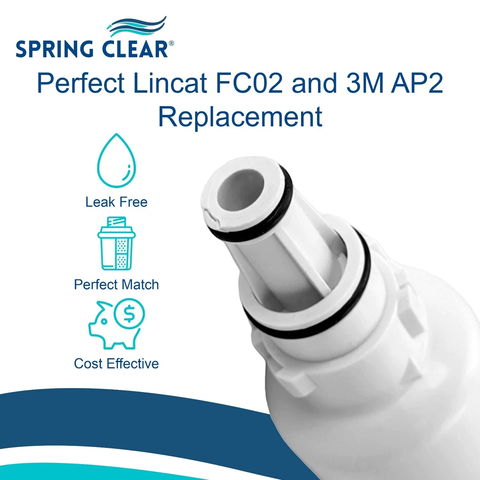 3M AP2 C401SG Compatible Water Filter from SpringClear Ltd - SPC-02 - 3 PACK - Image 2 of 4