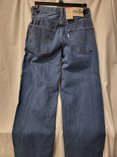 Levi's SilverTab Jeans, Stay Loose, Blue, Size 12 26x27 **BRAND NEW** - Picture 3 of 4