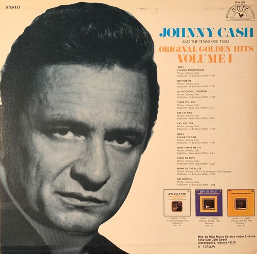 JOHNNY CASH:Pre-Owned LP-ORIGINAL GOLDEN HITS VOL 1..PLAYED ONCE..E/VG - Bild 2 von 4