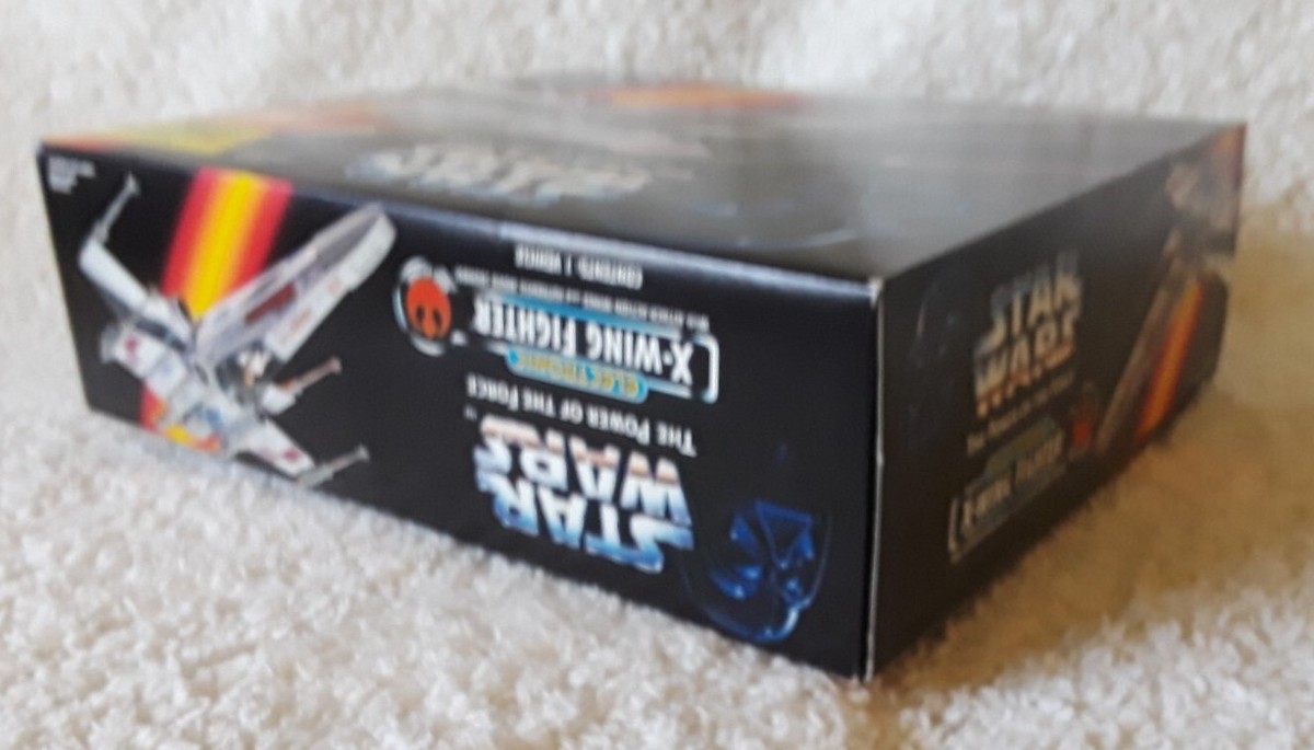 VTG 1995 STAR WARS POTF ELECTRONIC X-WING FIGHTER W/ ATTACK