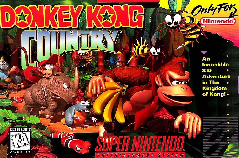 Donkey Kong Conuntry【中古美品・完品・SNES北米版】 Donkey Kong Conuntry【中古美品・完品・SNES北米版】 Nintendo