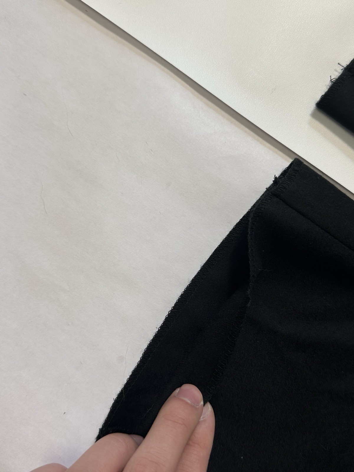 JIL SANDER Men’s 100% Virgin Wool Pleated Pants Black Size 52