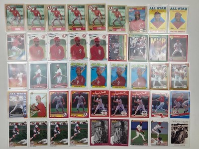 (48) Ozzie Smith HOF Card Lot 1987-1997 Cardinals 48 Total Cards w/ Duplicates
