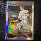 2012 Bowman Chrome Mike Trout **Refractor** Los Angeles Angels Card #157