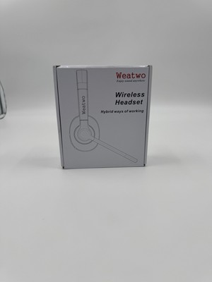 Bluetooth Headset with CVC8.0 Dual Mic Noise Cancelling, Bluetooth Headphone