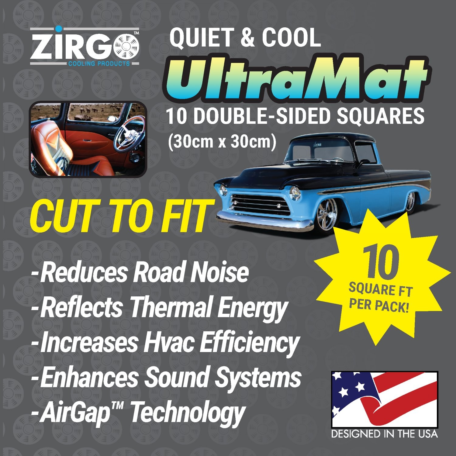 Heat & Sound Barrier 1964-1969 Ford GT40 Master Pro Kit Seam Tape 