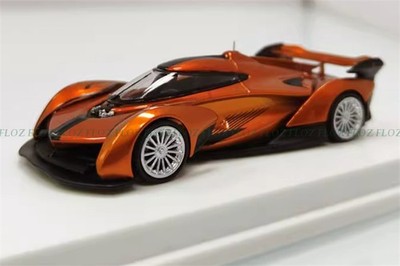 LMLF MODEL Mclaren solus GT supercar Metallic Orange 1:64 Car Pre-built Model