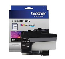 New Brother LC3033BK XXL Black Ink Cartridge Super-High-Yield 3000 BB 06/25