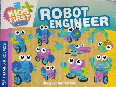 Thames & Kosmos, Kids First, Robot Engineer Kit & Storybook (w/storage case)