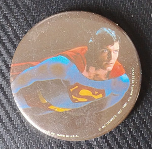 DC Comics Superman Pinback Button Comic Books & Cartoons Theme