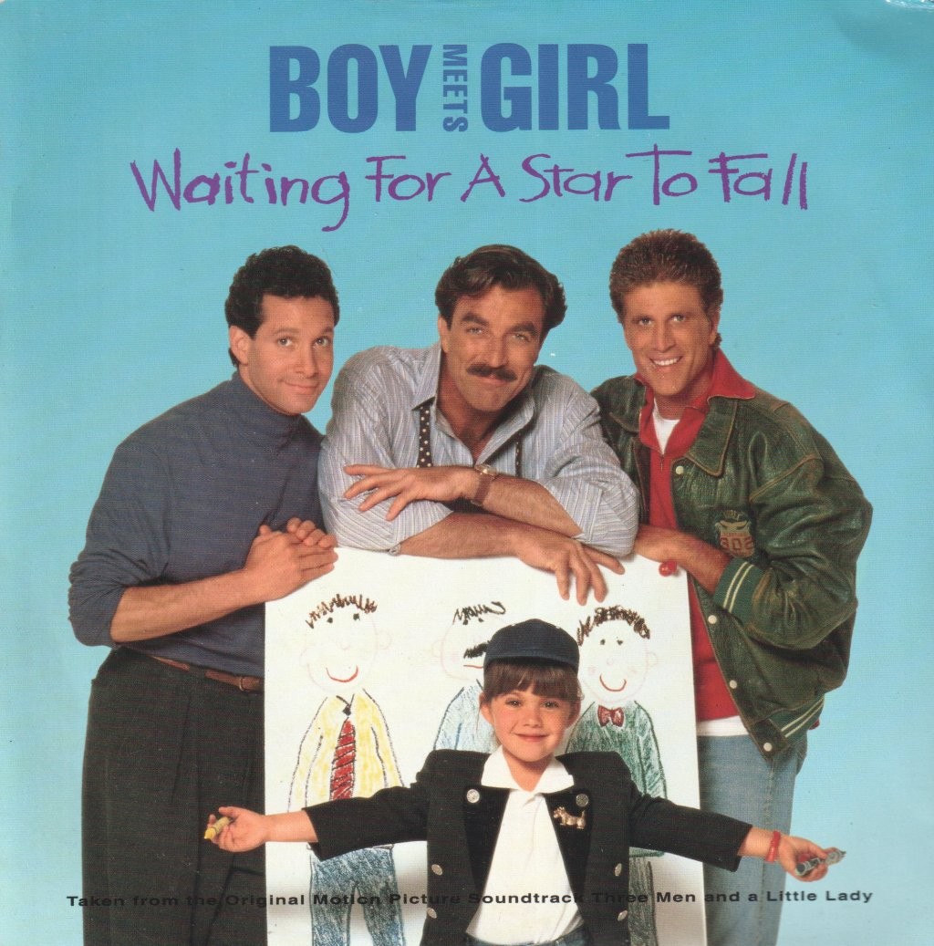 Boy Meets Girl (Pop) Waiting For A Star To Fall 7"" vinyl UK Hollywood 1991 paper