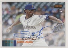 2020 Topps Stadium Club Auto Orange 3/5 Justin Dunn #AJD Auto 00jj