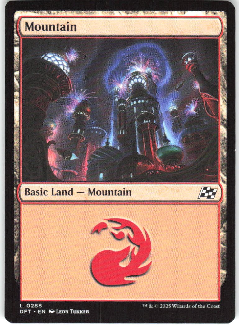Mountain (0288) 288 Aetherdrift Magic: The Gathering LP
