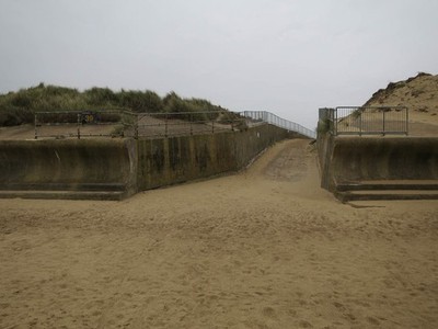 Foto 6x4 Strandzugang, Winterton Ness East Somerton c2017