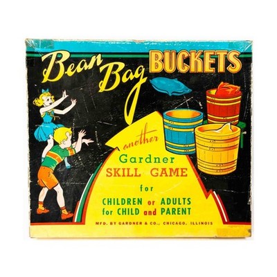 Gardner Games Abstract Games Bean Bag Buckets Box Fair/VG+