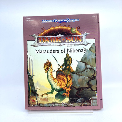 Dark Sun Marauders Of Nibenay - AD&D 2nd Edition Dungeons and Dragons M2238