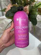 Zena Nutrition Liquid Collagen  Biotin Mixed Berry 20.3 fl oz