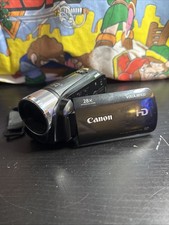 Canon VIXIA HF R20 Flash Mem Camcorder HD Video 28x Zoom Black Battery UNTESTED