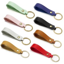 8pcs Wristlet Strap for Keys,Leather Wrist Keychain Lanyard, Wristlet Key Chain