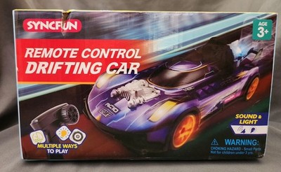 NEW REMOTE CONTROL DRIFTING CAR Toy Kids 3+ yrs SYNCFUN In Box