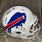 JOSH ALLEN Signed Full Size AUTHENTIC Buffalo Bills White Helmet Beckett Cert