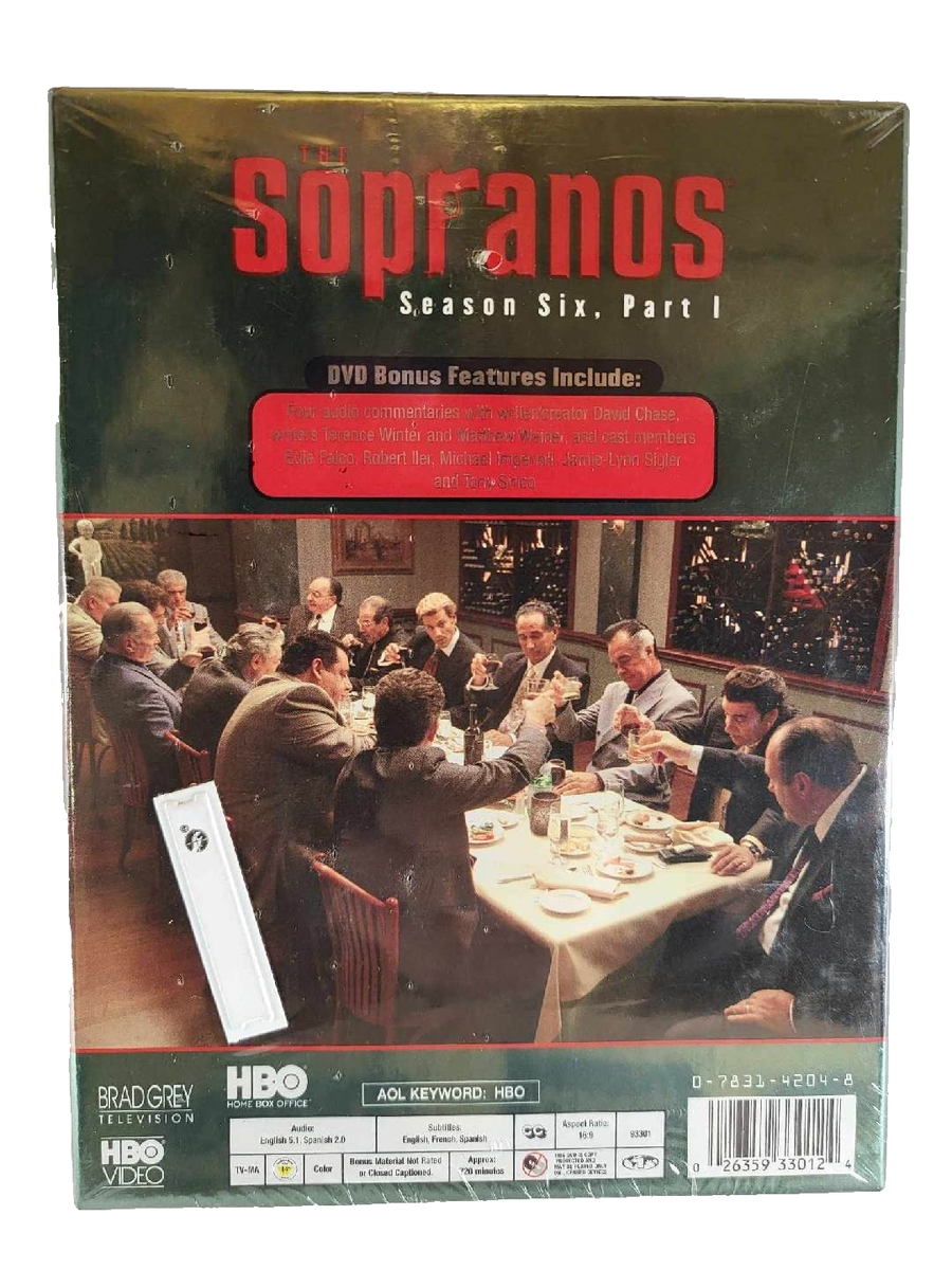 The Sopranos - Season 6, Part 1 (DVD, 2006, 4-Disc Set) for sale