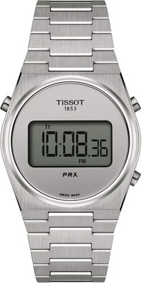 Tissot Prx Silber Herren Armbanduhr T1372631103000