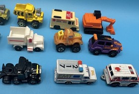 Micro Machines Mini Car Big Lot Many Brands Military Lamborghini Chevy Truck Van