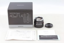  Top MINT Box Voigtlander NOKTON Classic 40mm F1.4 SC Lens VM Leica M FromJAPAN