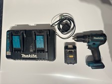 Makita DHP485 18V LXT Brushless 2-Speed Combi with 18V 5.0Ah Battery + Charger