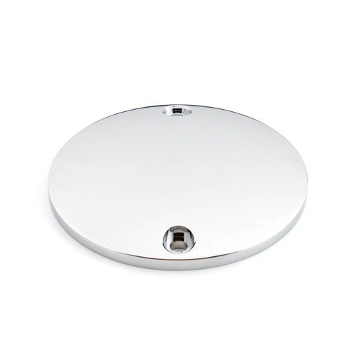2-Hole Domed Cam Points Timer Cover Chrome For Harley Sportster Touring Softail - Bild 6 von 7